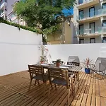 شقة Modern Flat With Double Patio Right Next To Estrela Gardens *